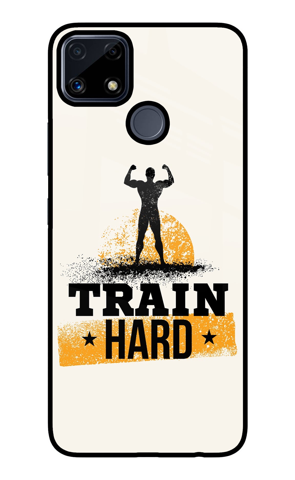 Train Hard Realme C25/C25s Back Cover