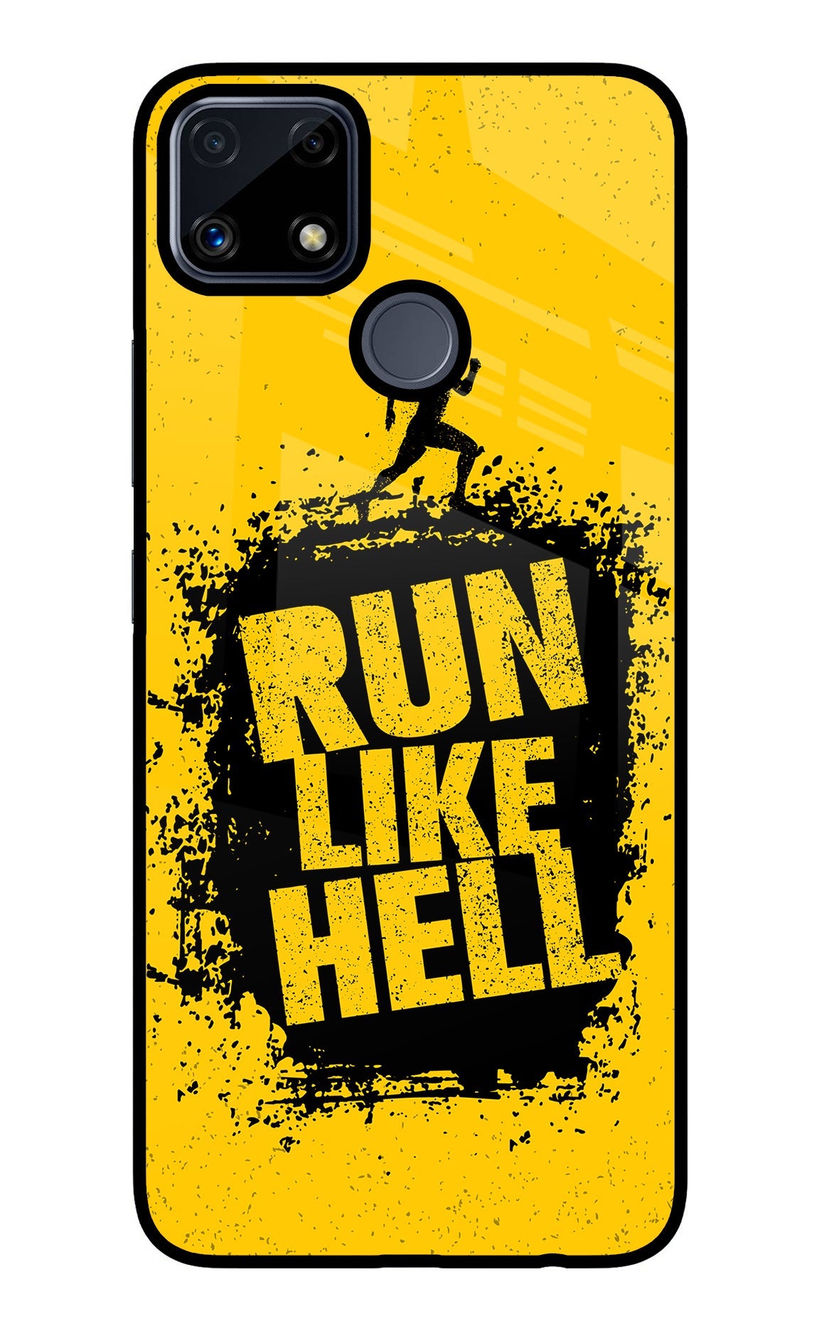 Run Like Hell Realme C25/C25s Back Cover