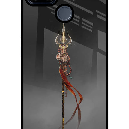 Shiv Trishul Realme C25/C25s Glass Case