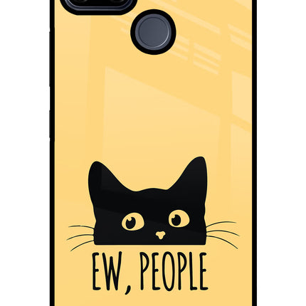 Ew People Catitude Realme C25/C25s Glass Case