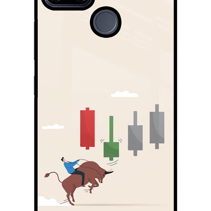 Bull Trading Momentum Realme C25/C25s Glass Case