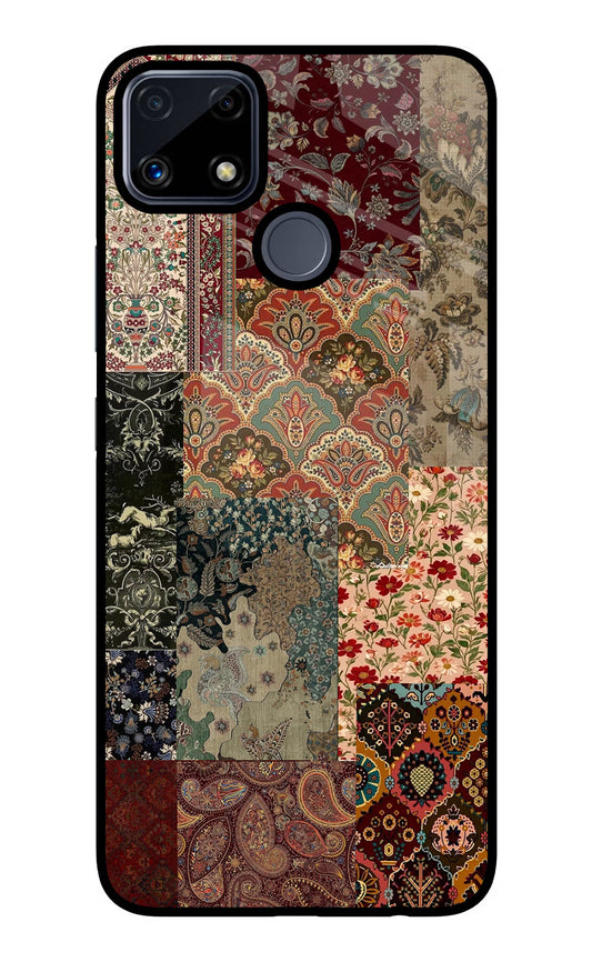 Desi Print Realme C25/C25s Glass Case