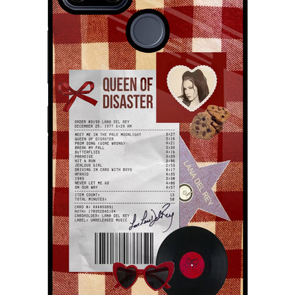 Queen of Disaster Realme C25/C25s Glass Case