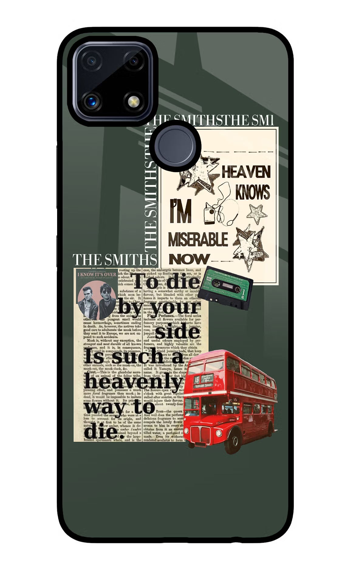 The Smiths Realme C25/C25s Glass Case Back Cover by Casekaro