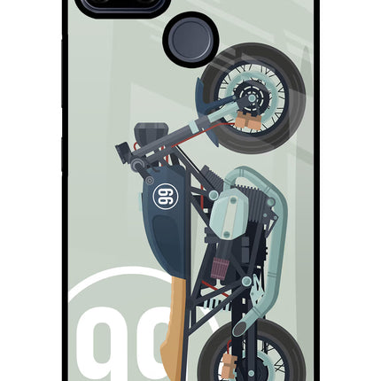 Classic Cafe Racer 99 Realme C25/C25s Glass Case