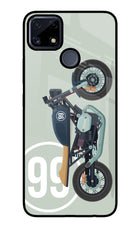 Classic Cafe Racer 99 Realme C25/C25s Glass Case