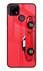 Red Velocity Realme C25/C25s Glass Case