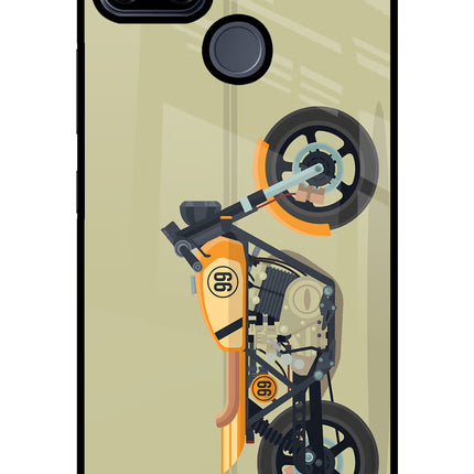 Vertical Speedster Realme C25/C25s Glass Case