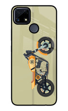 Vertical Speedster Realme C25/C25s Glass Case