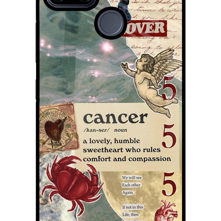 Cancer Zodiac Realme C25/C25s Glass Case