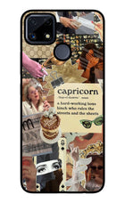 Capricorn Zodiac Realme C25/C25s Glass Case