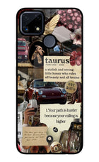 Taurus Zodiac Realme C25/C25s Glass Case