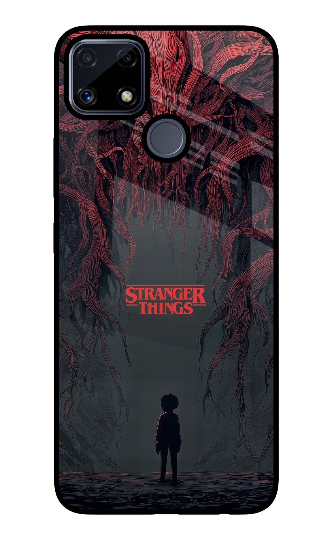 Ordinary Things Dark Side Realme C25/C25s Glass Case Back Cover by Casekaro