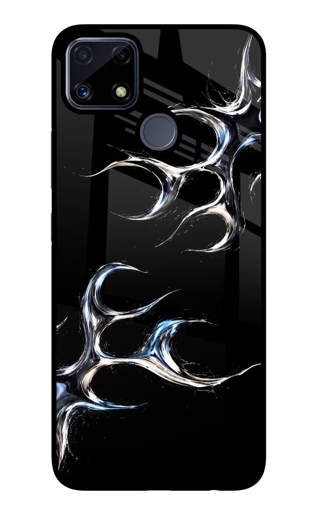 Chrome Tribal Realme C25/C25s Glass Case