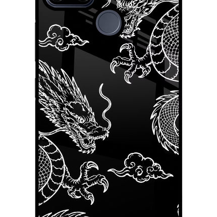 Twin Dragons Realme C25/C25s Glass Case