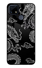 Twin Dragons Realme C25/C25s Glass Case