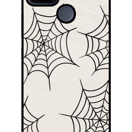 Spider Web Realme C25/C25s Glass Case