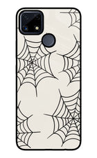 Spider Web Realme C25/C25s Glass Case