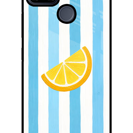 Summer Lemon Realme C25/C25s Glass Case