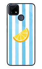 Summer Lemon Realme C25/C25s Glass Case