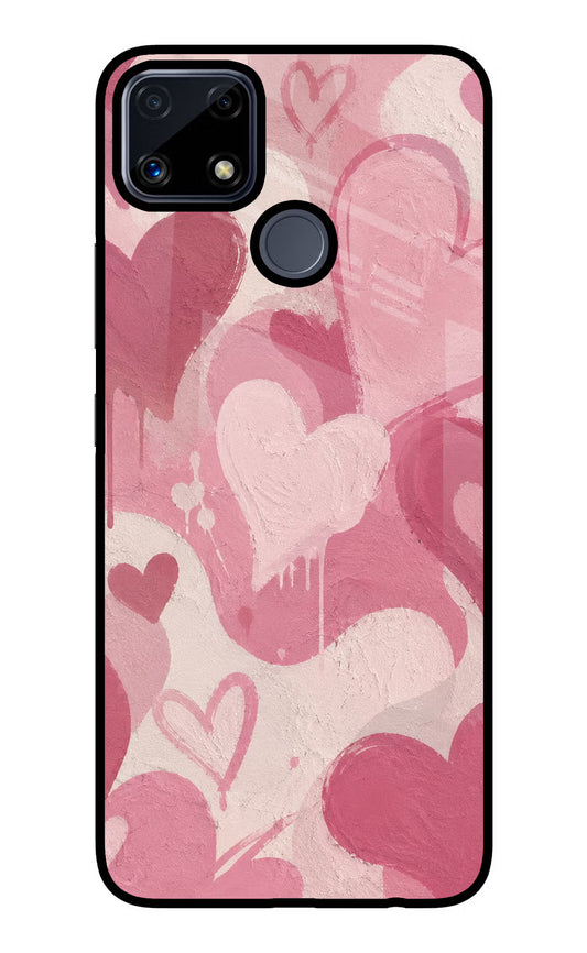 Hearty case Realme C25/C25s Glass Case