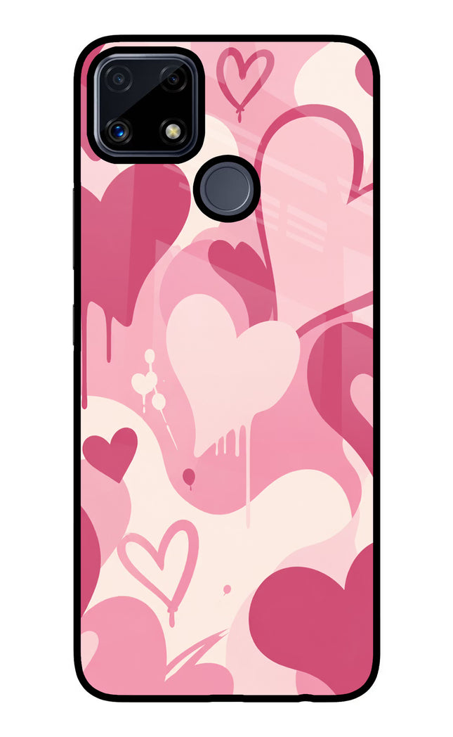 Hearty case Realme C25/C25s Glass Case