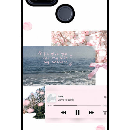 Wave to earth Realme C25/C25s Glass Case