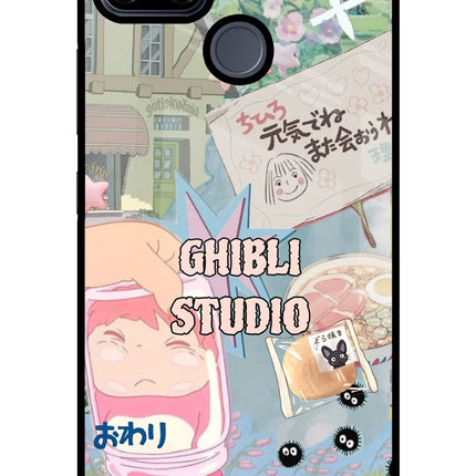 Studio Ghibli Realme C25/C25s Glass Case