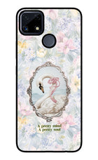 Pretty Mind Pretty Soul Realme C25/C25s Glass Case