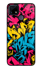 Graffiti Vibe Realme C25/C25s Glass Case