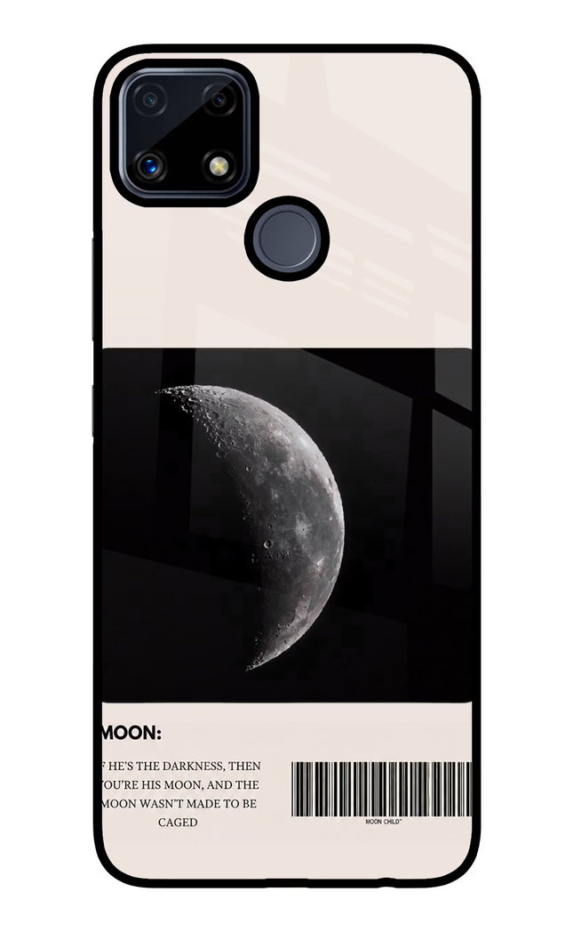 Moon Phase Realme C25/C25s Glass Case