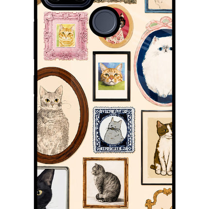 Mirror Cats Realme C25/C25s Glass Case
