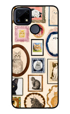 Mirror Cats Realme C25/C25s Glass Case