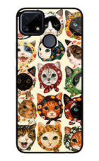 Cool Cat Realme C25/C25s Glass Case