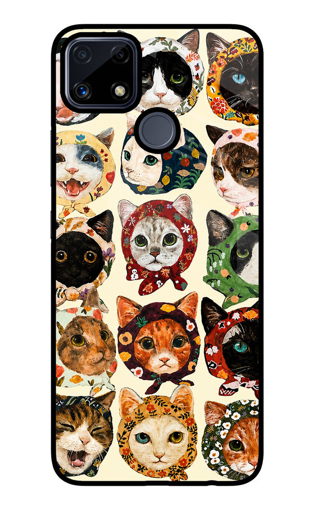 Cool Cat Realme C25/C25s Glass Case