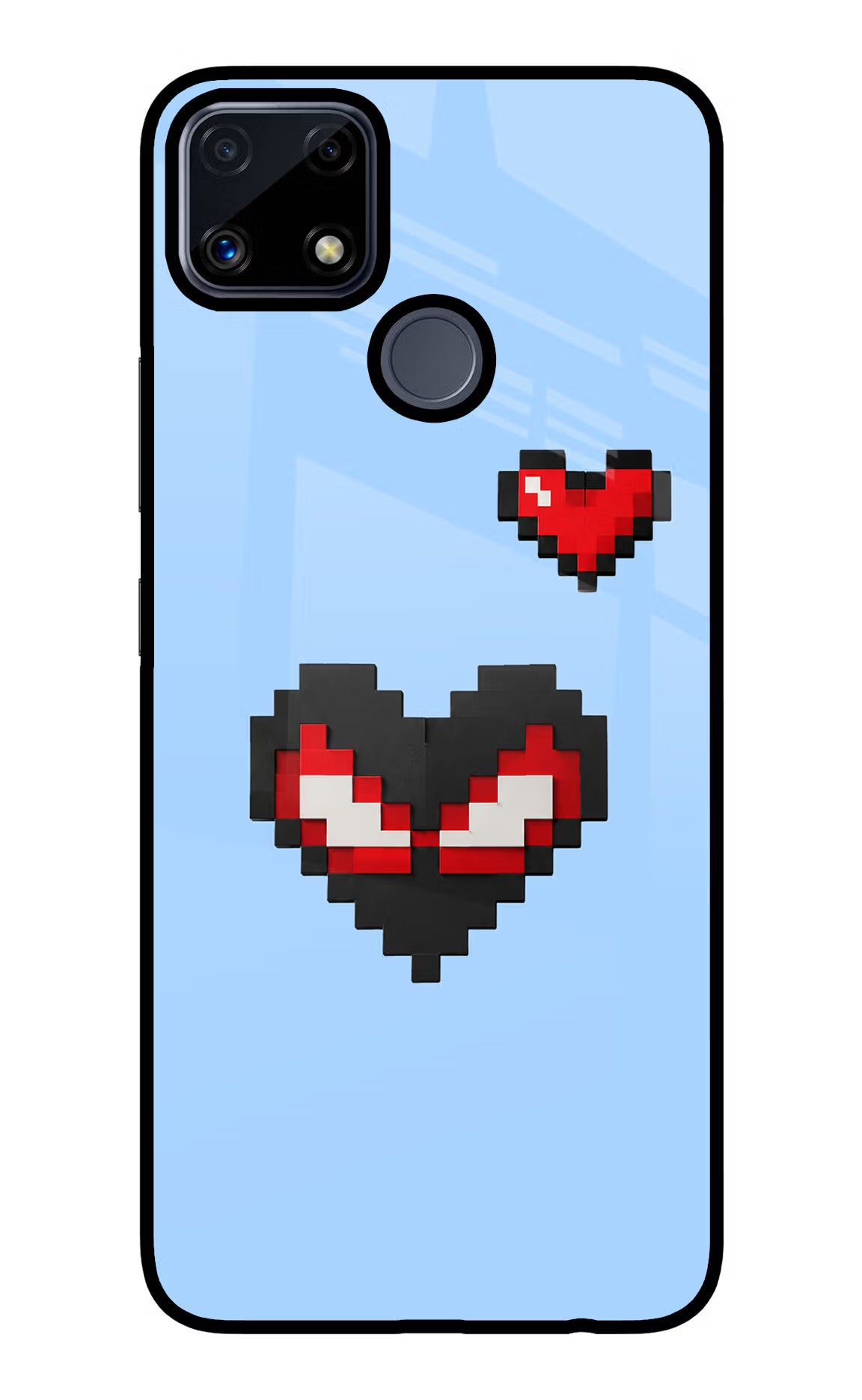 Peter Heart Realme C25/C25s Glass Case