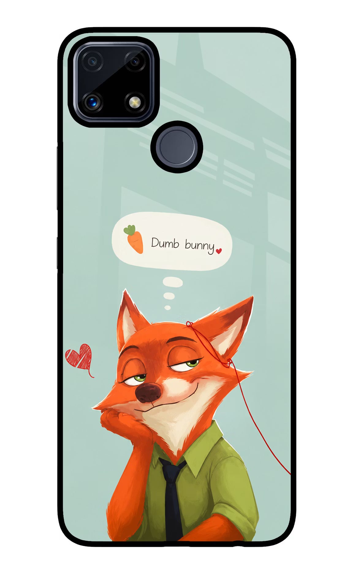 Nick Charm Realme C25/C25s Glass Case