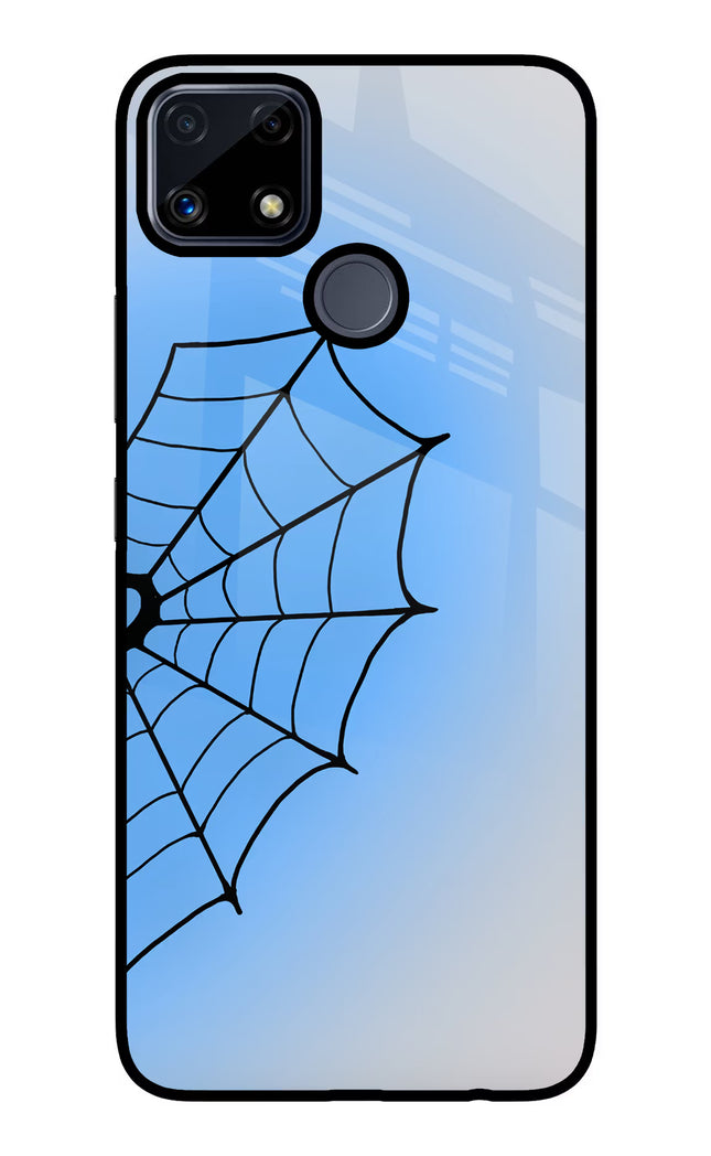 Blue Web Realme C25/C25s Glass Case