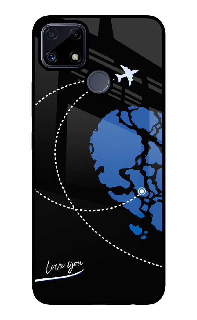 Love Orbit Realme C25/C25s Glass Case