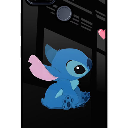 Stitch Crush Realme C25/C25s Glass Case