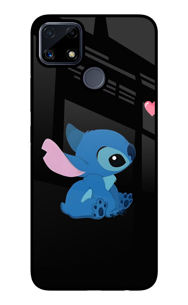 Stitch Crush Realme C25/C25s Glass Case
