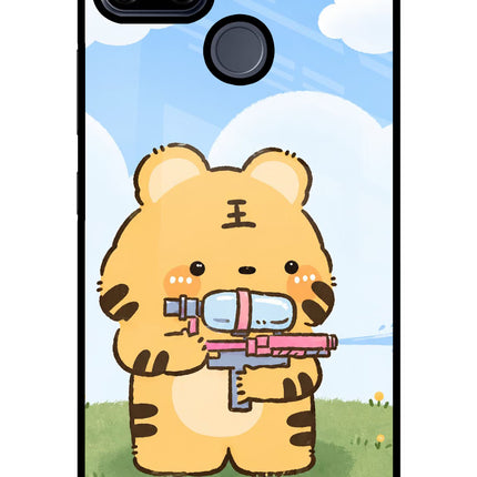 Tiger Treat Realme C25/C25s Glass Case