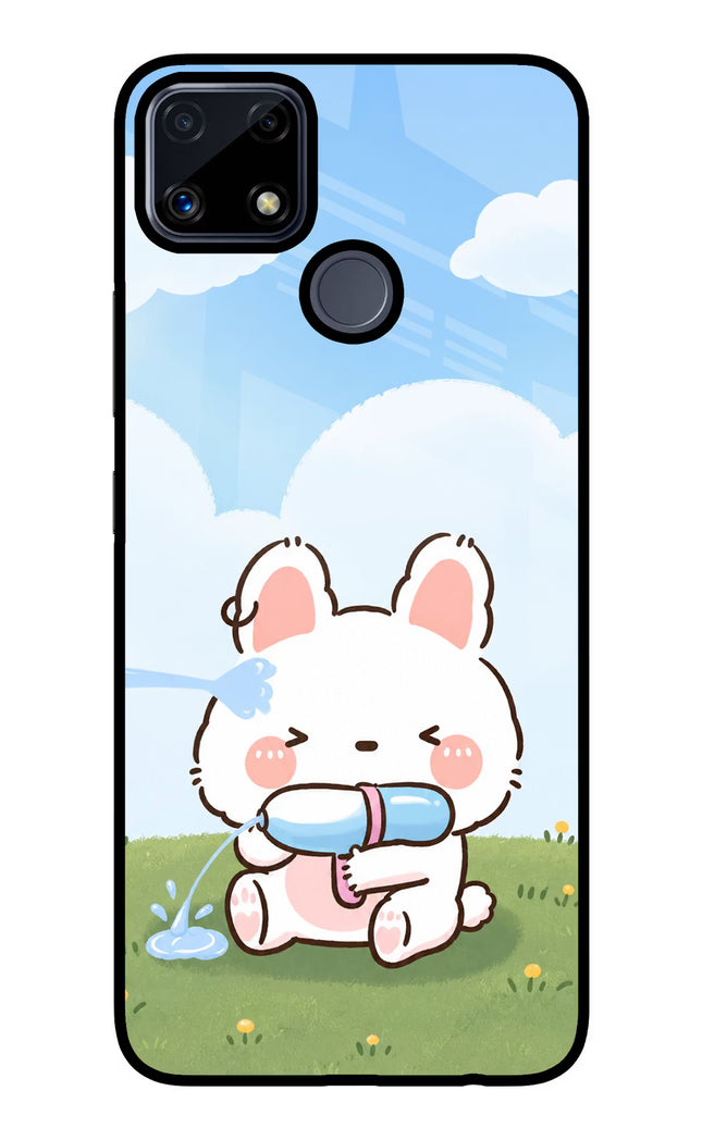 Bunny Treat Realme C25/C25s Glass Case