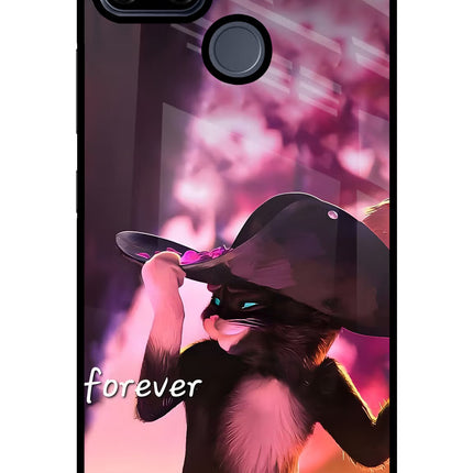 Forever Cat Realme C25/C25s Glass Case