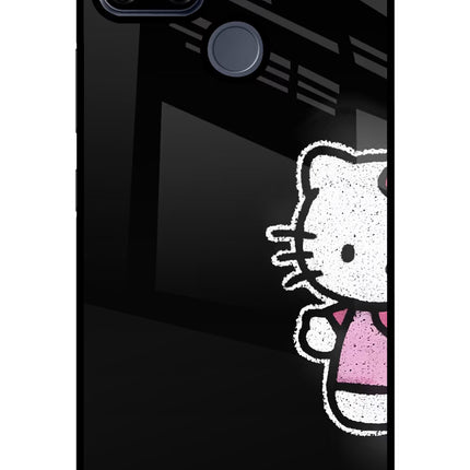 Kitty Charm Realme C25/C25s Glass Case