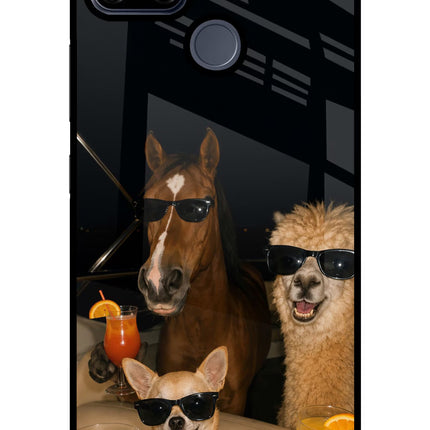 Party Squad Realme C25/C25s Glass Case