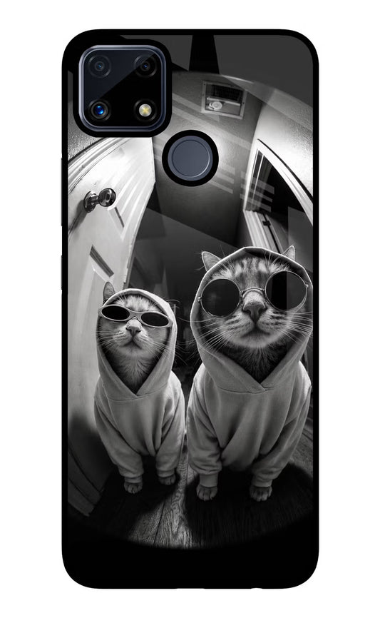 Hood Cats Realme C25/C25s Glass Case