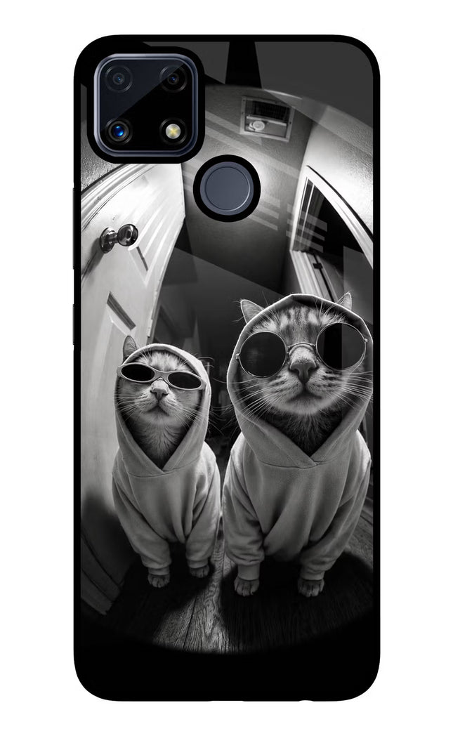 Hood Cats Realme C25/C25s Glass Case