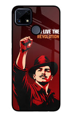 Bhagat Singh Revolution Realme C25/C25s Glass Case