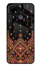 Noir Mehfil Realme C25/C25s Glass Case